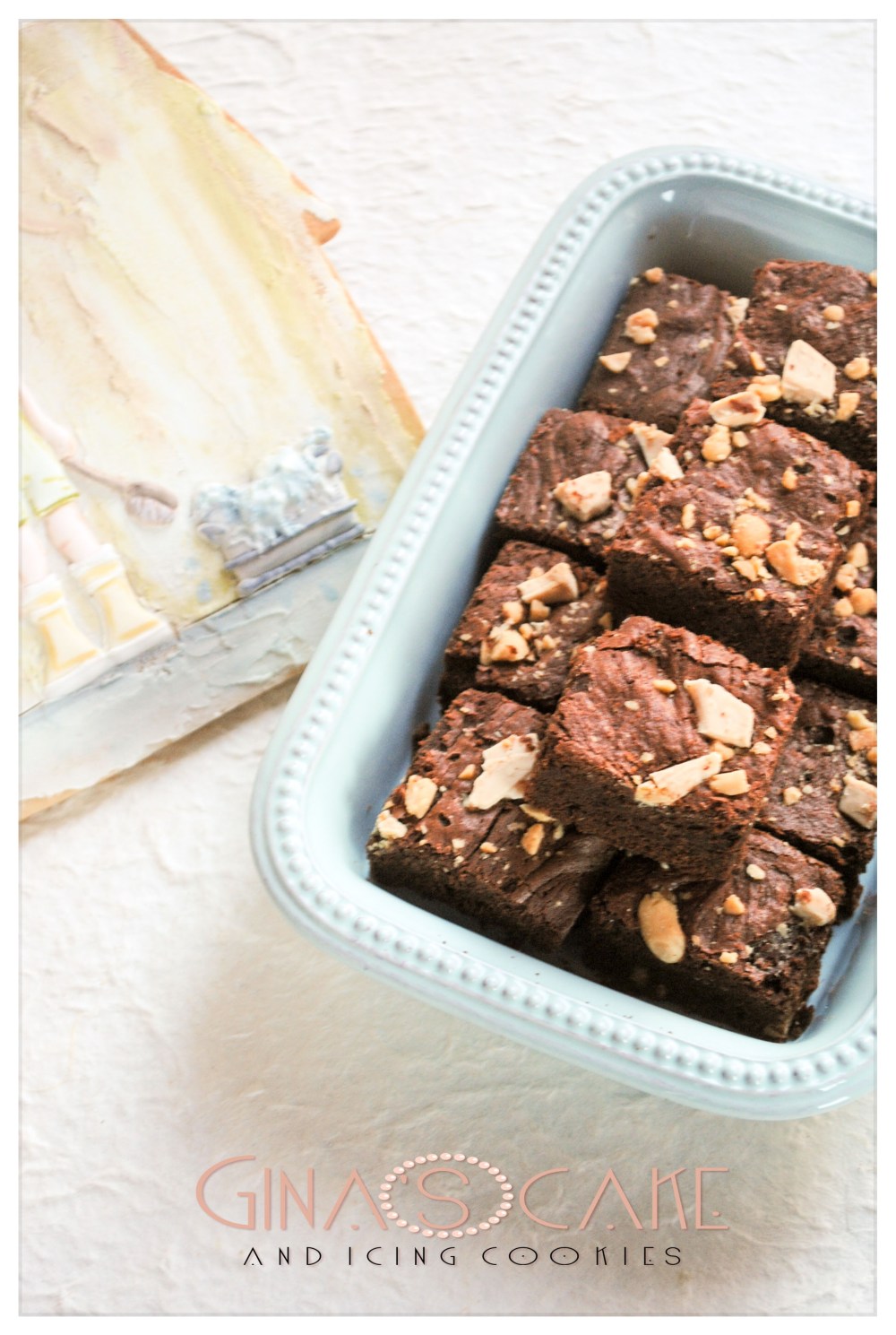 Brownies al burro d’arachidi