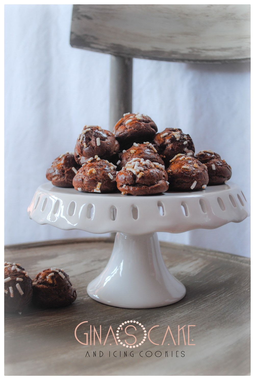 Chouquettes al cacao