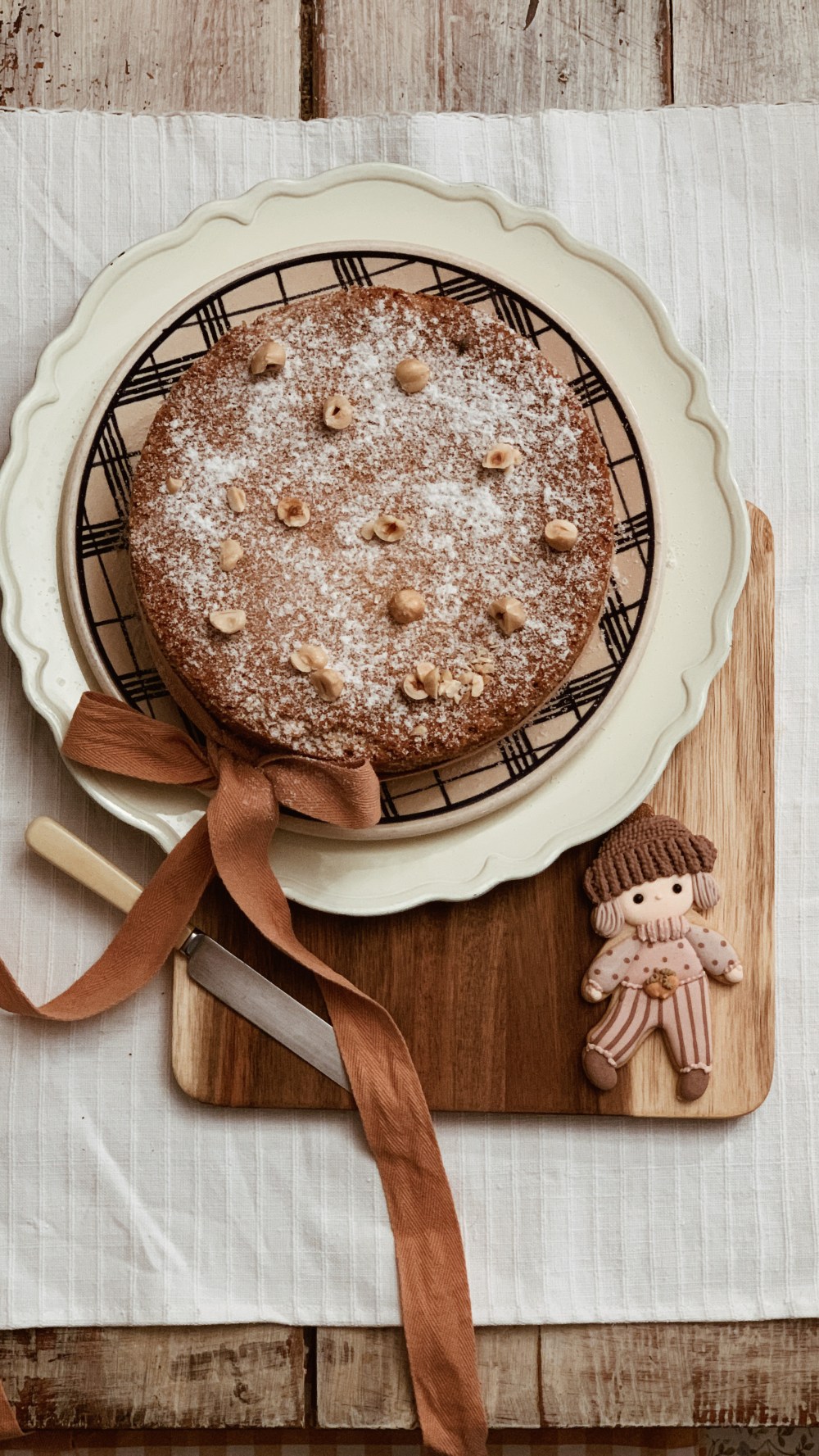 Torta biscuit alla nocciola