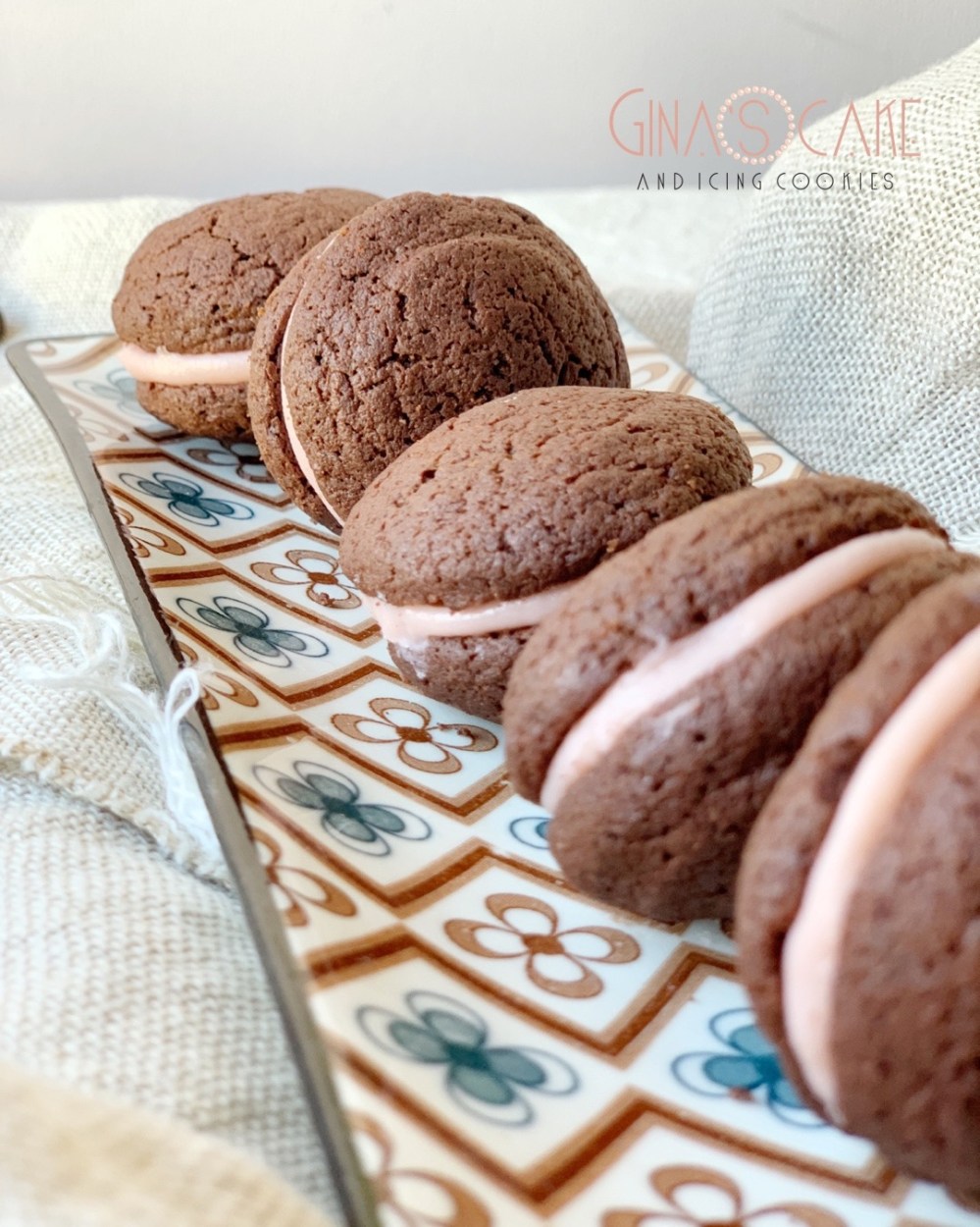 Whoopies alla fragola